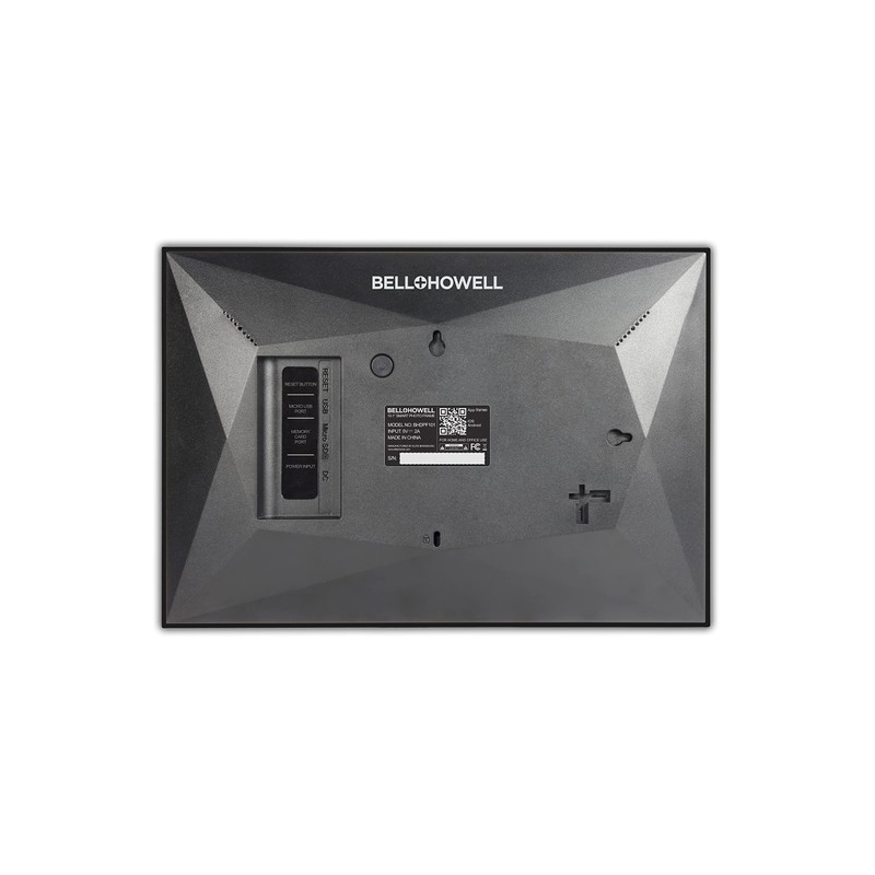 Bell+Howell 10.1" Smart Photo Frame w/Frameo App, BHDPF101 (Black)