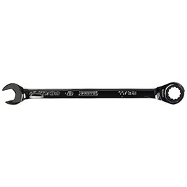 Full Polish Combo Non-Rvrsble Ratchet Wrench 11/32"-12 Pnt