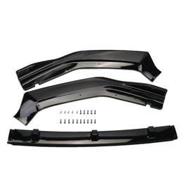 Glossy Black Front Bumper Lip Spoiler FIT 2020–2021 Nissan Sentra | Lightweight PP Material | Aggressive Racing Style | Enhances Aerodynamics & Protection