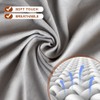 Eqivei Pack of 2 Covers for Massage Table with Hole,