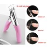 2pcs Nail Clippers, Acrylic False Nail Pointer, Nail Art Clippers,
