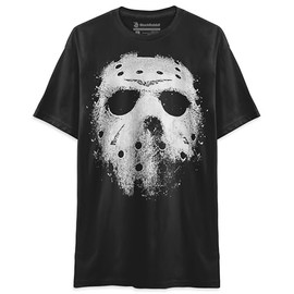 Jason Mask Vorhees Friday 13 Unisex Classic T-Shirt (Black, 4X-Large)