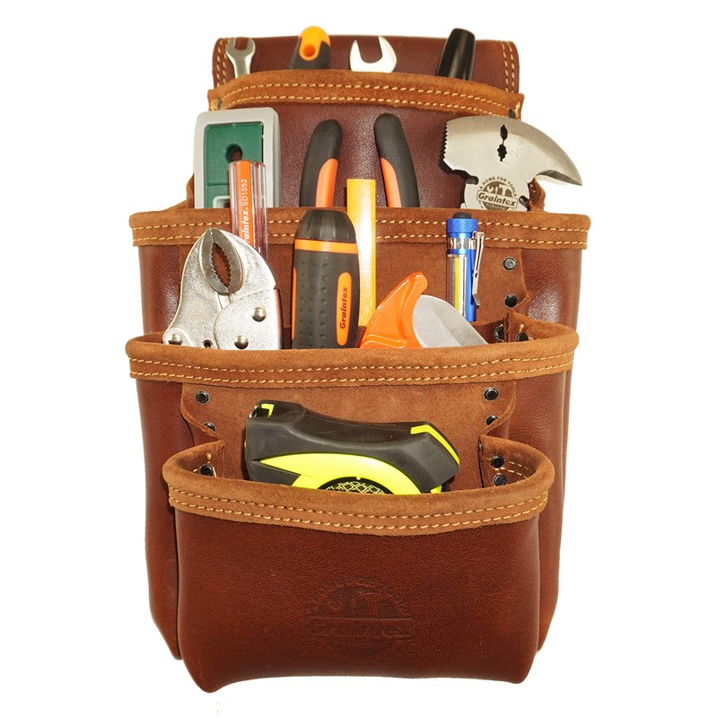 Graintex AS2532 Ambassador Series 7 Pocket Framers Tool Pouch Top