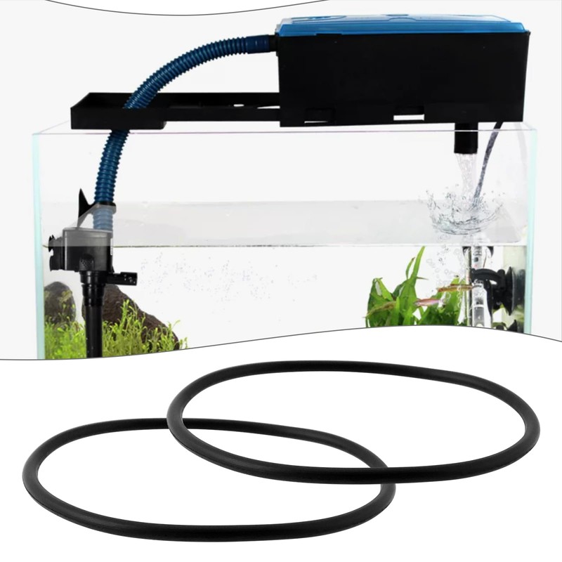 Micro Traders 10PCS Aquarium Filter Cartridge Rubber O-Ring Compatible with