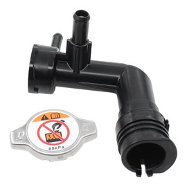 Roneeson Engine Coolant Filler Neck Pipe with Cap for Toyota RAV4 2019-2024 2.5L, Venza 2021-2024 2.5L