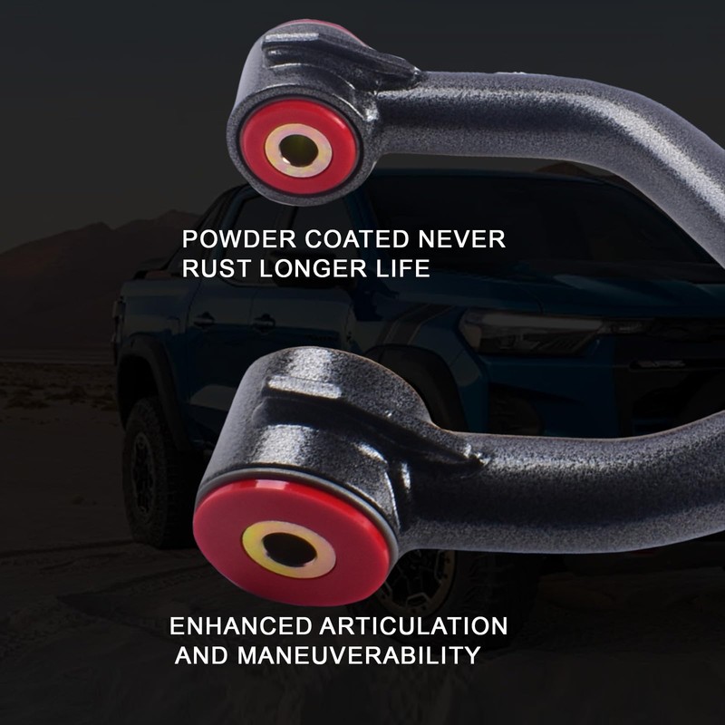 Autoptzxd Front Upper Control Arms for Ram 1500 2006-2022, 2-4"