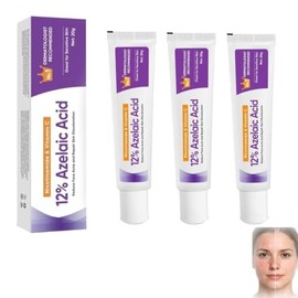 Sérum Facial de Ácido Azelaico 12% y Ácido Hialurónico, Piel Sensible, 3uds