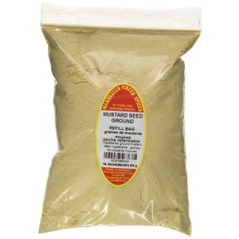 Marshalls Creek Spices Refill Pouch Mustard Ground Seasoning, XL, 16 Ounce