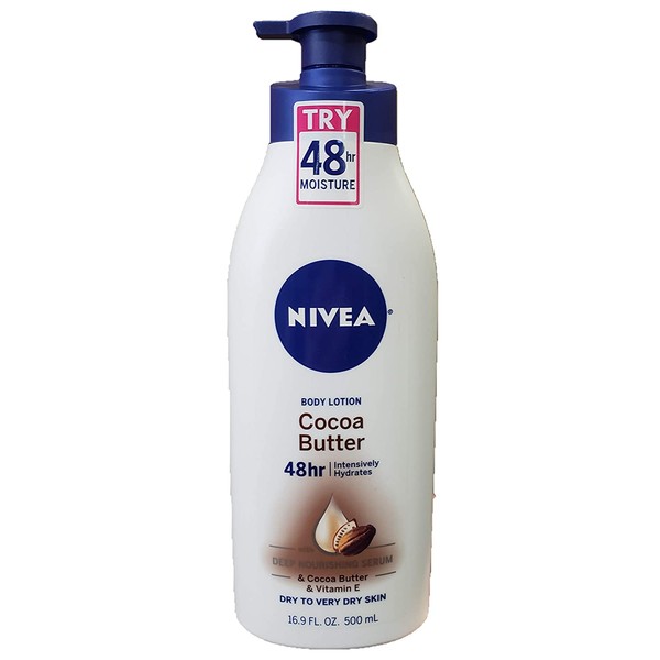 NIVEA Cocoa Butter Body Lotion 16.9 fl. oz. (Pack of 2)