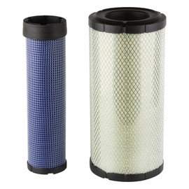 GETOPAUTO P828889 & P829333 Air Filters Set Compatible with Fleetguard Donaldson Kubota SVL90 SVL90-2 Case 222421A1 222422A1