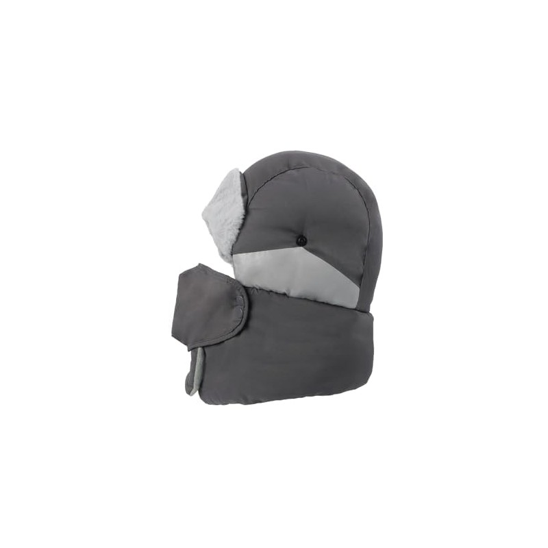 JIAHG 3 in 1 Winter Mens Trapper Aviator Hat with