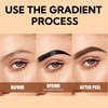 Waterproof Lasting Eye Gel,Eyebrow Gel Tint,Eyebrow Tatto Peel Off,Semi-Permanent Eye