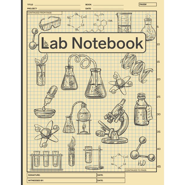  Laboratory Notebook: Lab Notebook for Graduate Student Researchers |