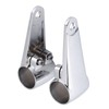 Chrome Motorcycle Headlight Side Mounting Front Fork Bracket for 35mm‑41mm