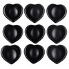 KYEYGWO Obsidian Reiki Healing Crystal Worry Stone, Heart Thumb Stone