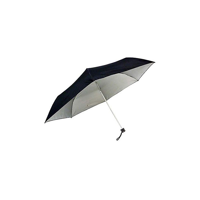 Ito Shoten 5039-BK Folding Umbrella, Black, 23.6 inches (60 cm),