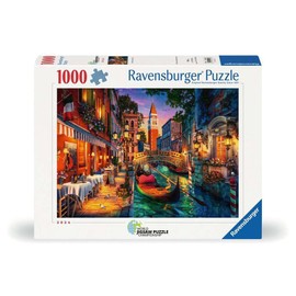 Ravensburger 12001439 12001439 Canal Cruise in Venice Puzzle 1000 Pieces for Adults and Children from 14 Years