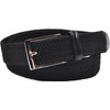 Ashford Ridge Mens 33mm (1.25") Elastic Webbing Belt (Black, 3XL)