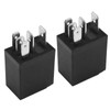 Vkinman 925-1648 2Pcs Relay Switch 5 Terminals 12V Replacement for