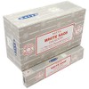 Satya White Sage Incense Sticks Agarbatti 180 Grams Box with