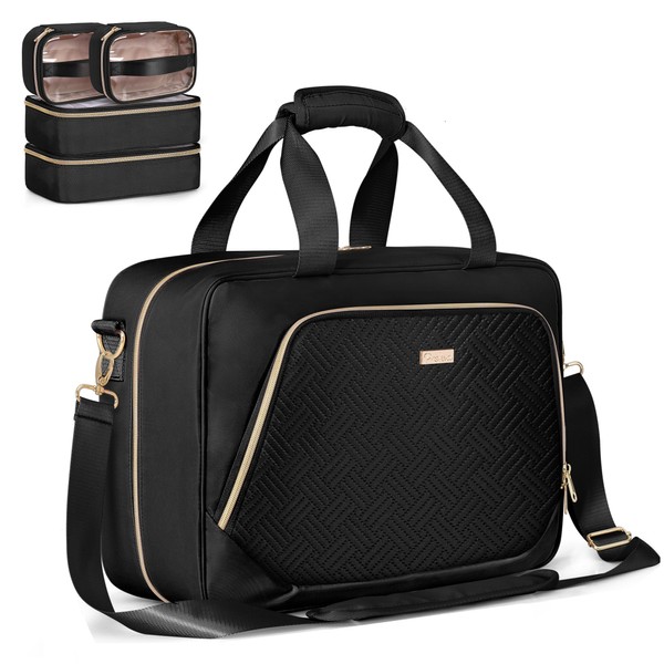 Prokva Extra Large Toiletry Bag for Women with 4 Individual