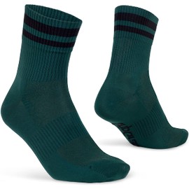 GripGrab Original Stripes Crew Style 70s Retro Summer Cycling Socks Striped Cycling Socks Cool Bicycle Socks