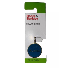 Boots & Barkley Collar Charm for dogs pet tag "Alpha" Dog tag
