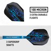 Harrows Blaze Inox Darts | Steel Tip Darts set with