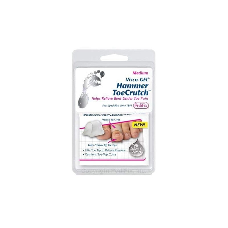 Pedifix Visco GEL Hammer Toe Crutch Item # 1037-M Medium