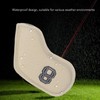 10PCS Golf Head Protective Covers Waterproof PU Material Golf Putter