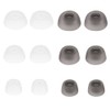 WKYMY 6 Pairs Earbud Replacement Tips Silicone Ear Tips Compatible