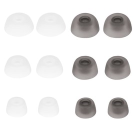 WKYMY 6 Pairs Earbud Replacement Tips Silicone Ear Tips Compatible with Jabra Elite 75t/65t/7pro Headphone Earbud Cover, S M L