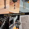 TOLESA 35pcs Drill Bit Set, Titanium Coated, HSS Twist Driver