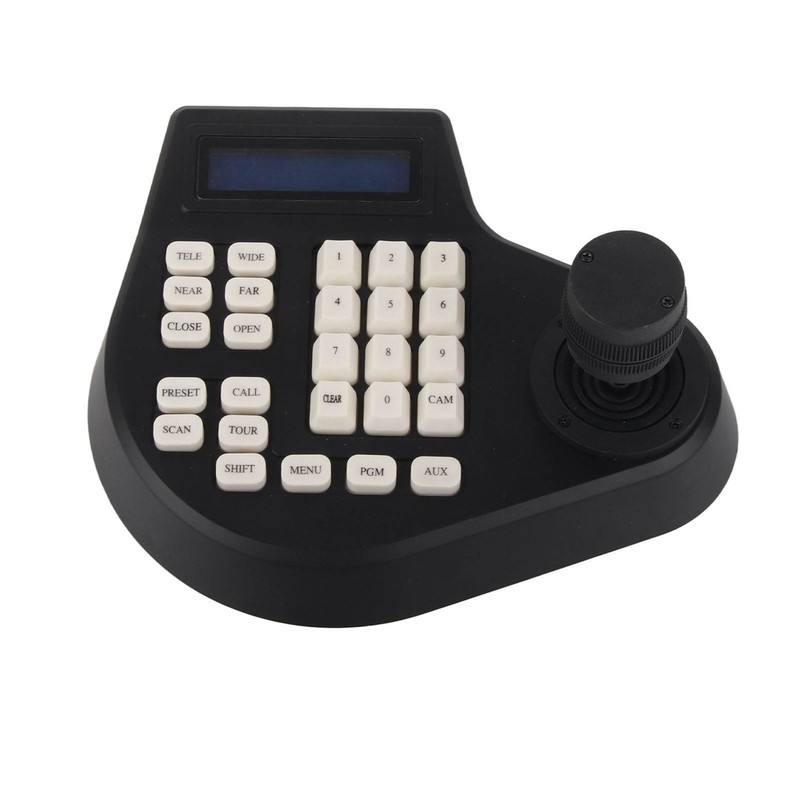 3D PTZ Camera Keyboard RS485 PTZ Joystick Controller LCD Display