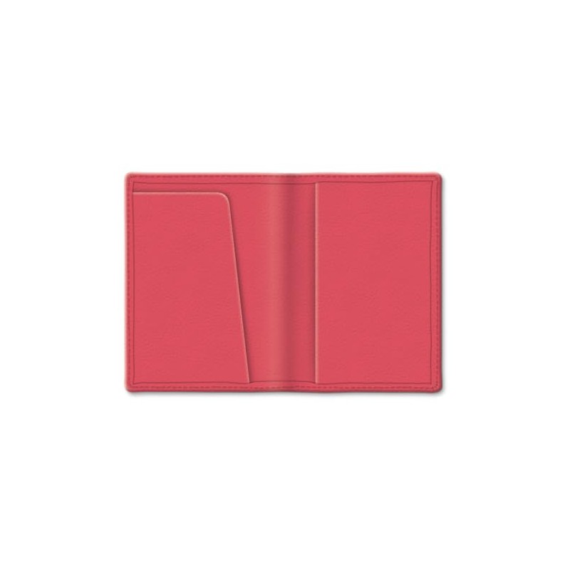Lady Jayne Hazy Florals Coral Solid Passport Cover (80883)