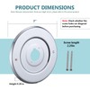 RAINREVIVE Replacement Escutcheon Plate for Moen Gibson Posi-Temp, for One-Handle