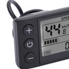 Talany Electric Bicycle LCD Screen Meter,Large Screen Durable Waterproof Connector