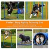 MelkTemn Dog Agility Training Equipment Set Outdoor Indoor, Tire Jump