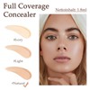 EONFAVE EONFAVE Concealer, Full Coverage, Long-Lasting Liquid Concealer, Matte Milk