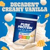Pure Protein All-In-One Powder, Vanilla - Whey & Collagen, High