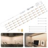 WOBANE LED Cabinet Lights,4 PCS 20inch LED Strip Lights Kit,Under