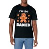 Funny Baked Gingerbread Man Costume Christmas Cookie T-Shirt