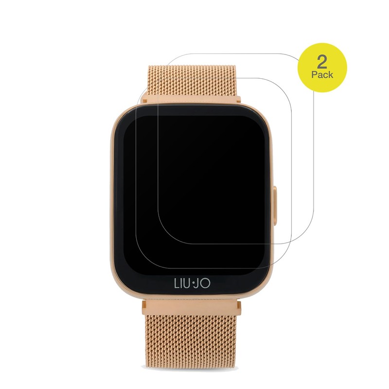 dipos FLEX 2x Schutzfolie matt passend für Liu Jo Smartwatch