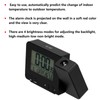 Alarm Clock Projector Digital Projection Alarm Clock with Temperature Display,