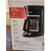 BLACK+DECKER 12-Cup* Programmable Coffeemaker, Black, Vortex Technology Digital