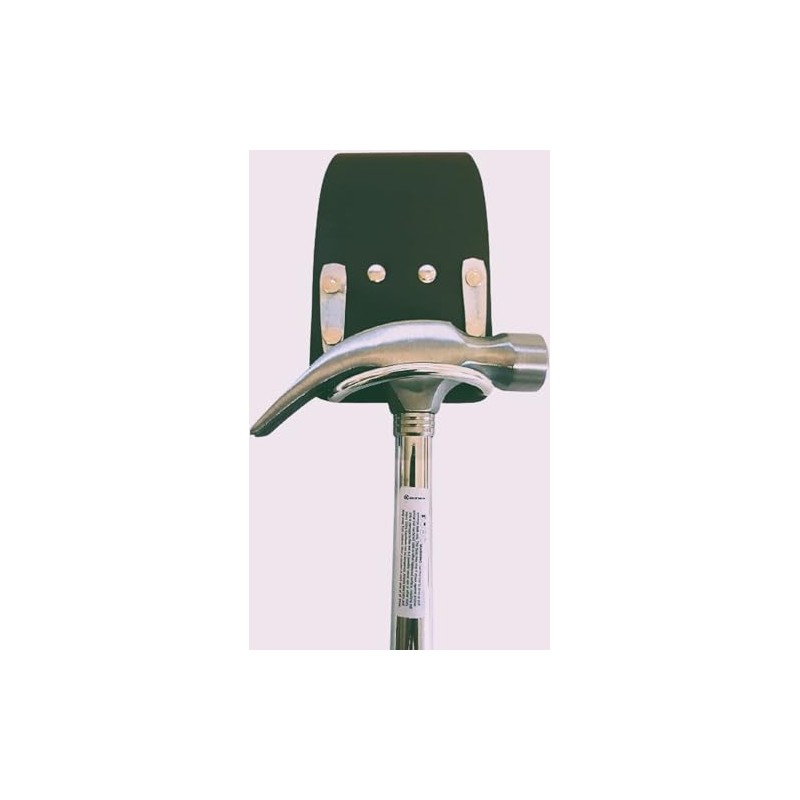 Black Leather Steel Hammer Holder Steel Saddle BBI for Scafffolding