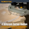POWERTEC MFT Worktop Jig - Router Template for 3/4" Dog