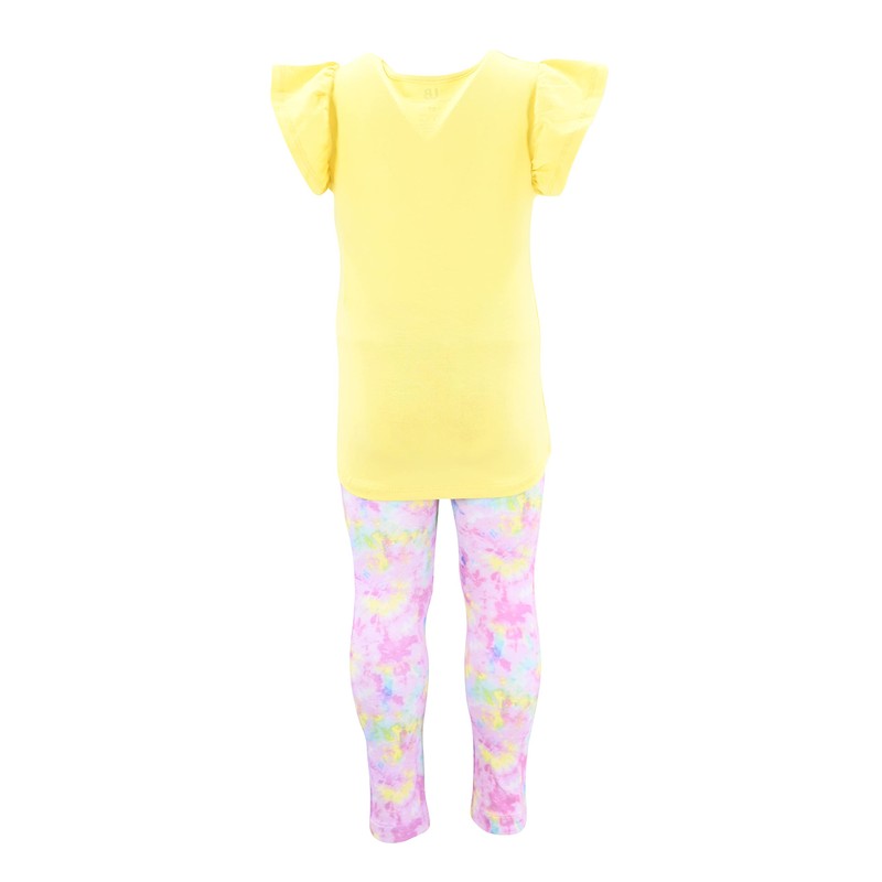 Unique Baby Conjunto de leggings de conejo de Pascua para