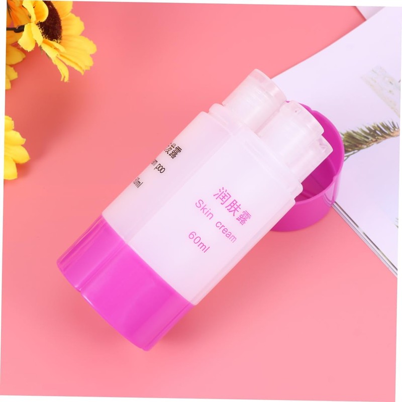MERRYHAPY Leak Proof Travel Bottles 4-in-1 Set 60ml Shampoo Lotion