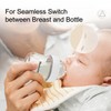 Numvim Natural Glass Baby Bottle Gentle & Extra Slow Flow,